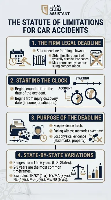 What Is The Statute Of Limitations For A Car Accident?