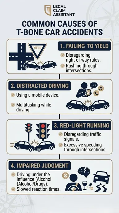 Who Is Usually At Fault In A T Bone Car Accident?