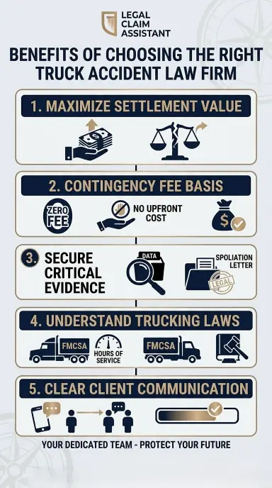 How Do You Choose The Right Truck Accident Law Firm?