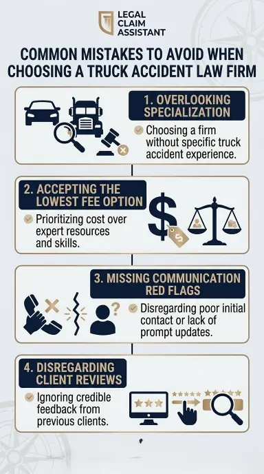 How Do You Choose The Right Truck Accident Law Firm?