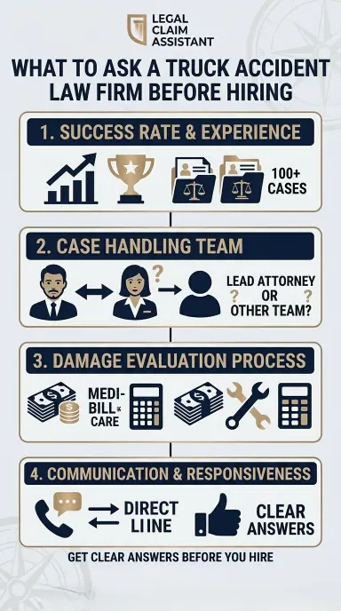How Do You Choose The Right Truck Accident Law Firm?