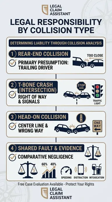 Types of Collisions and Legal Responsibility Explained