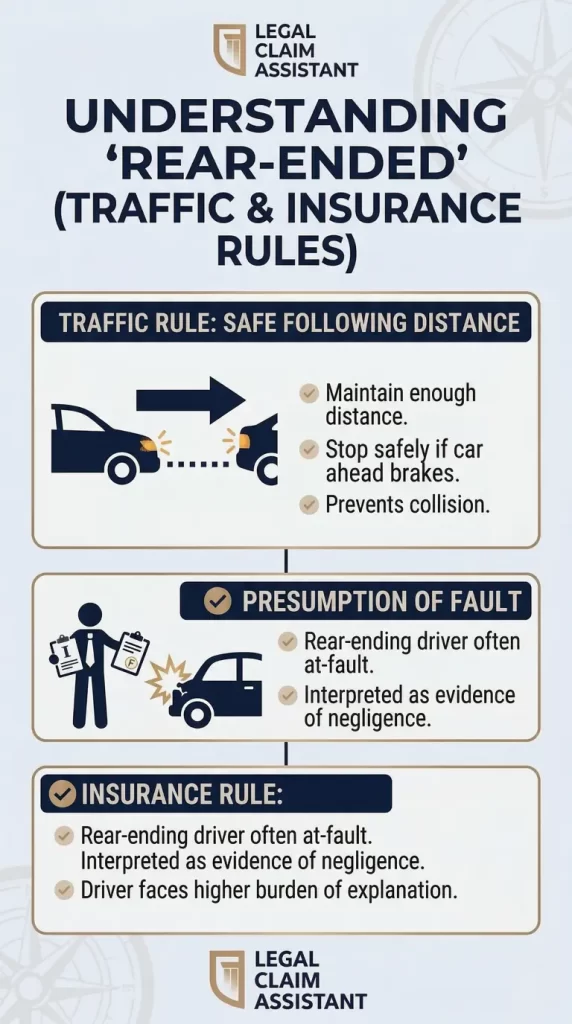 What Does Rear Ended Mean in a Car Accident?