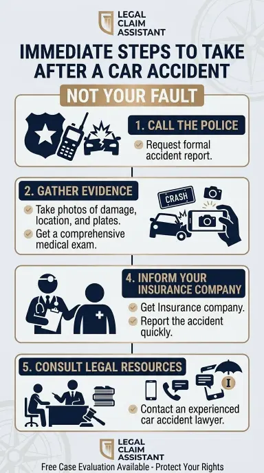 What Should You Do After A Car Accident That Was Not Your Fault?