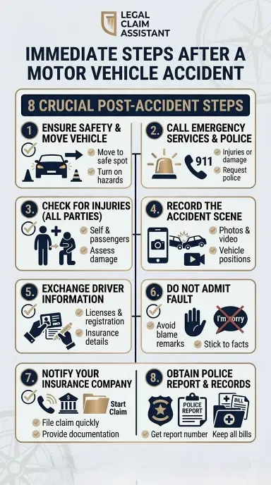 What Should You Do After A Motor Vehicle Accident