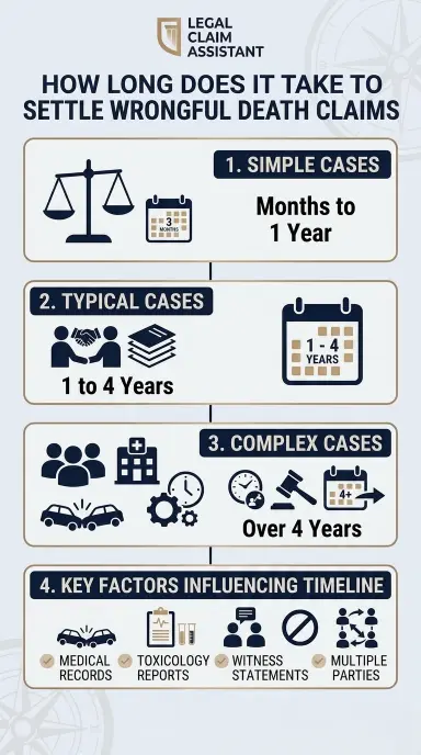 How Long to Settle Wrongful Death Suit