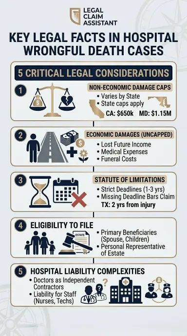 How Much Can You Sue a Hospital for Wrongful Death