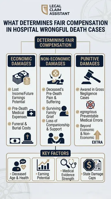 How Much Can You Sue a Hospital for Wrongful Death